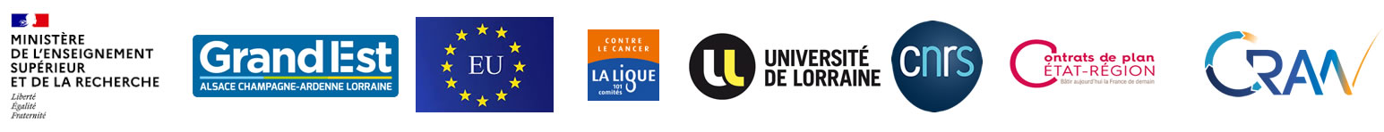 État, Région Grand Est, FEDER, CNRS, ANR